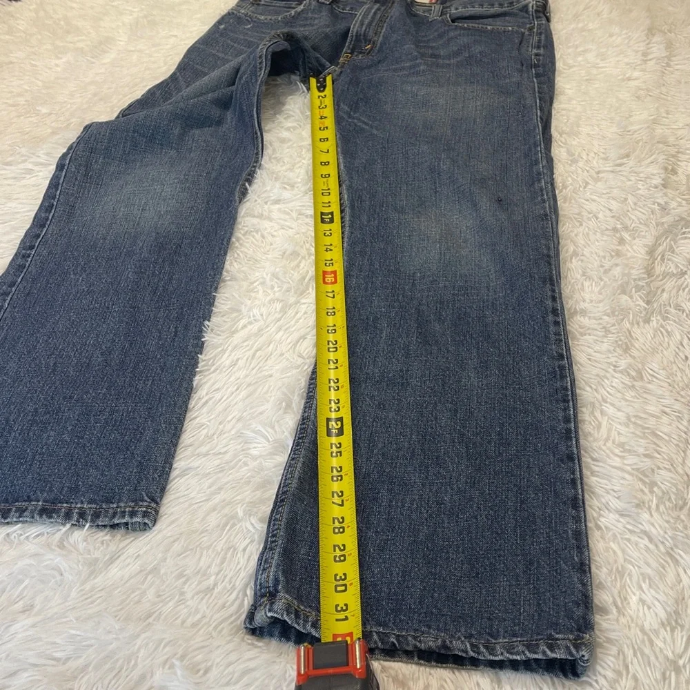 Levi's 527 Dark Blue Boot Cut Jeans MENS SIZE  36/32